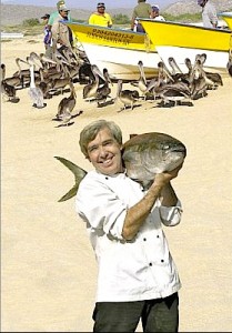 Chef Dany with Tuna